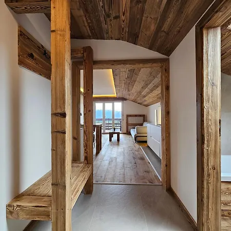 Magnifique Attique Avec Vue Sur Le De La Moubra Crans-Montana